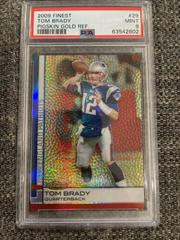 Tom Brady [Pigskin Gold Refractor] #29 Football Cards 2009 Topps Finest Prices