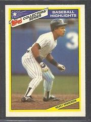 Rickey Henderson #3 Baseball Cards 1987 Topps Woolworth Highlights Prices