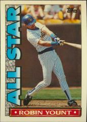 Robin Yount #23 Baseball Cards 1990 Topps TV All Stars Prices