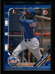 Ronny Mauricio [Blue] #BP-107 Baseball Cards 2019 Bowman Prospects Prices