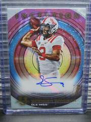 Spencer Sanders [Orange] #BIA-SS Football Cards 2022 Bowman University Inception Autographs Prices