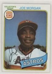 Joe Morgan #30 Baseball Cards 1980 Burger King Pitch, Hit & Run Prices