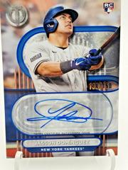 Jasson Dominguez #TA-JD Baseball Cards 2024 Topps Tribute Autograph Prices