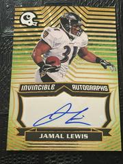 Jamal Lewis #INV-JLE Football Cards 2021 Panini Chronicles Invincible Autographs Prices