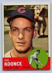 Cal Koonce #31 Baseball Cards 1963 Topps Prices