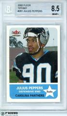 Julius Peppers [Tiffany] #261 Football Cards 2002 Fleer Prices