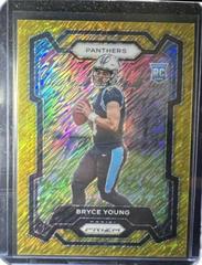 Bryce Young [Gold Shimmer] #311 Football Cards 2023 Panini Prizm Prices