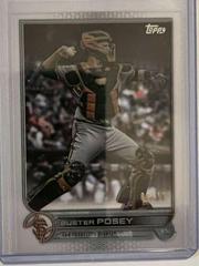 Buster Posey [Clear] #209 Baseball Cards 2022 Topps Prices
