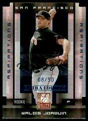 Waldis Joaquin [Aspirations Autograph] #166 Baseball Cards 2008 Donruss Elite Extra Edition Prices