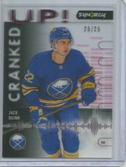 Jack Quinn [Pink] #CU-JQ Hockey Cards 2022 Upper Deck Synergy Cranked Up Prices