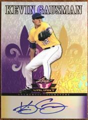 Kevin Gausman [Purple Autograph] Baseball Cards 2012 Leaf Valiant Prices