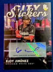 Eloy Jimenez [Autograph] Baseball Cards 2023 Topps Big League City Slickers Prices
