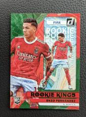 Enzo Fernandez [Green] Soccer Cards 2022 Panini Donruss Rookie Kings Prices