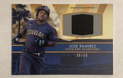 Jose Ramirez [Silver] Baseball Cards 2022 Topps Update All Star Stitches Relics Prices