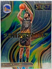 Andrew Wiggins #2 Basketball Cards 2022 Panini Select Sensations Prices