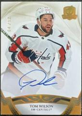 Tom Wilson [Gold Spectrum Autograph] #37 Hockey Cards 2020 Upper Deck The Cup Prices