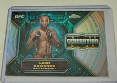 Leon Edwards #GNW-4 Ufc Cards 2024 Topps Chrome UFC Generation Now Prices