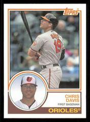Chris Davis #205 Baseball Cards 2015 Topps Archives Prices