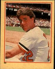 Jim Palmer #102 Baseball Cards 1984 Fleer Stickers Prices