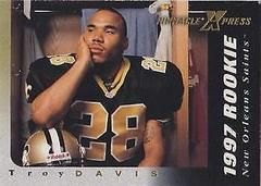 Troy Davis Football Cards 1997 Pinnacle X Press Prices