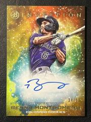 Benny Montgomery [Gold] Baseball Cards 2022 Bowman Inception Prospect Autographs Prices