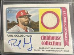 Paul Goldschmidt #CCAR-PG Baseball Cards 2023 Topps Heritage Clubhouse Collection Autograph Relics Prices