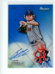 Blaze Jordan [Blue Refractor] #BSPA-BJ Baseball Cards 2021 Bowman Sterling Prospect Autographs Prices