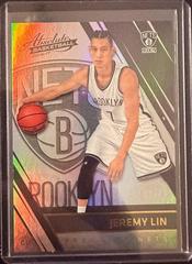 Jeremy Lin [Spectrum Gold] Basketball Cards 2016 Panini Absolute Prices