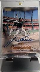 Jose Canseco [Gold Foil] Baseball Cards 2017 Stadium Club Autographs Prices