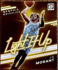 Ja Morant Basketball Cards 2021 Panini Donruss Optic Light It Up Prices
