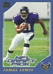 Jamal Lewis #378 Football Cards 2000 Topps Prices