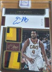 Evan Mobley [Gold] #RA-EMB Basketball Cards 2021 Panini One and One Rookie Autographs Prices