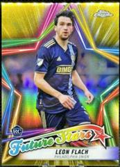 Leon Flach [Gold] #FS-20 Soccer Cards 2022 Topps Chrome MLS Future Stars Prices