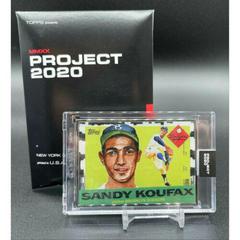 Sandy Koufax #2 Baseball Cards 2020 Topps Project 2020 Prices