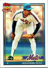 Alejandro Pena #544 Baseball Cards 1991 Topps Prices