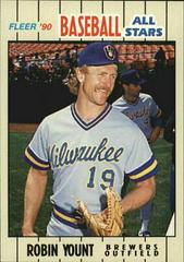Robin Yount #44 Baseball Cards 1990 Fleer Baseball All-Stars Prices
