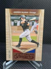 Andrew Vaughn [Red] #8 Baseball Cards 2021 Panini Chronicles Timeless Treasures Prices