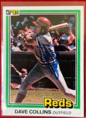 Dave Collins Baseball Cards 1981 Donruss Prices