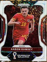 Aaron Ramsey [White Sparkle] #295 Soccer Cards 2022 Panini Prizm World Cup Prices