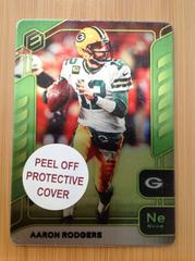 Aaron Rodgers [Neon] #5 Football Cards 2020 Panini Elements Prices