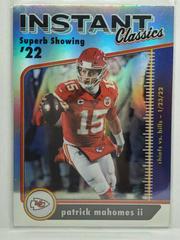Patrick Mahomes II [Silver] Football Cards 2022 Panini Classics Instant Prices
