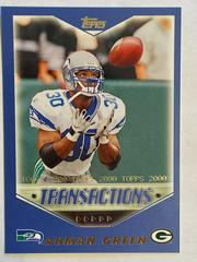 Ahman Green #93 Football Cards 2000 Topps Prices
