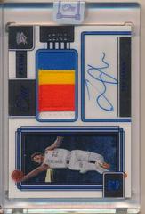 Tre Mann [Blue] Basketball Cards 2021 Panini One and One Prime Rookie Jersey Autographs Prices