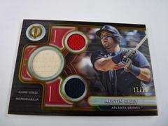 Austin Riley #TTR-AR Baseball Cards 2024 Topps Tribute Triple Relic Prices