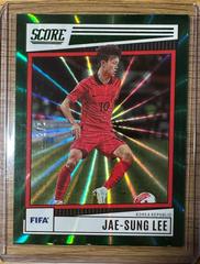 Jae Sung Lee [Green Laser] Soccer Cards 2022 Panini Score FIFA Prices