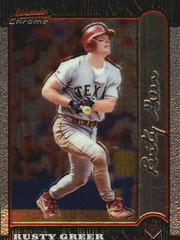 Rusty Greer Baseball Cards 1999 Bowman Chrome Prices