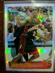 Gary Payton [Refractor] #212 Basketball Cards 1996 Topps Chrome Prices