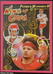 Patrick Mahomes II [Pink] Football Cards 2023 Panini Illusions King of Cards Prices