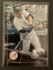 Aaron Judge [Black] Baseball Cards 2022 Topps 2021’s Greatest Hits Prices
