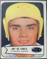 Art de Carlo #71 Football Cards 1954 Bowman Prices